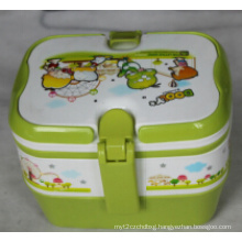 Two Layer Plastic Lunchbox